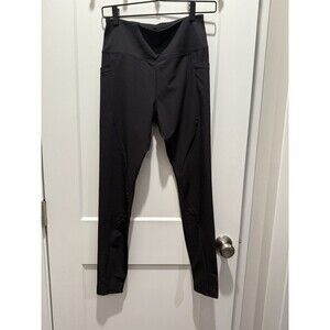 Athleta Quest Hybrid Tight Size 4 High Rise Shale Color Slim Fit Stash Pockets